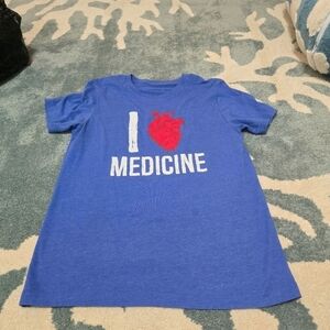 I Heart Medicine Med School Gift Shirt Medium